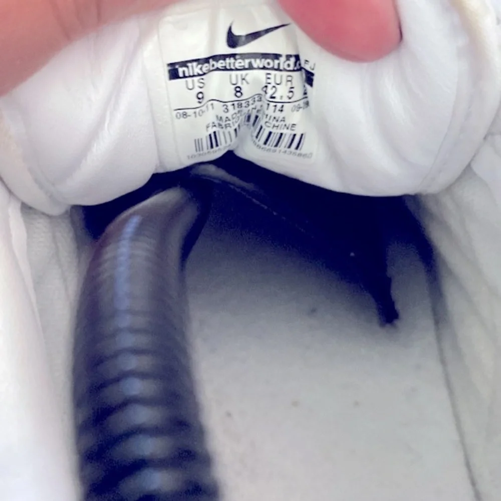 Nike white blazer